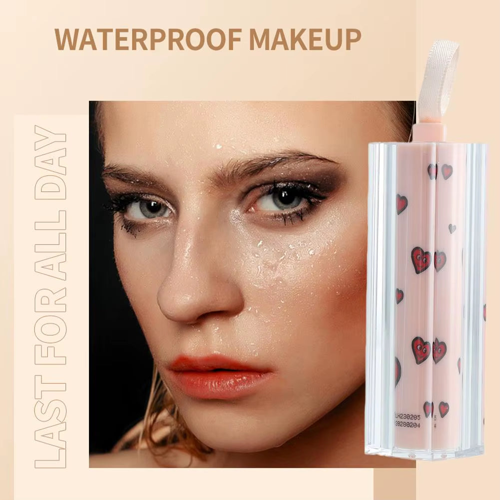 Invisible Pore Primer Stick Waterproof Pore Eraser Face Primer Makeup Base Oil-Control Moisturizing Fine Lines Isolation Make Up