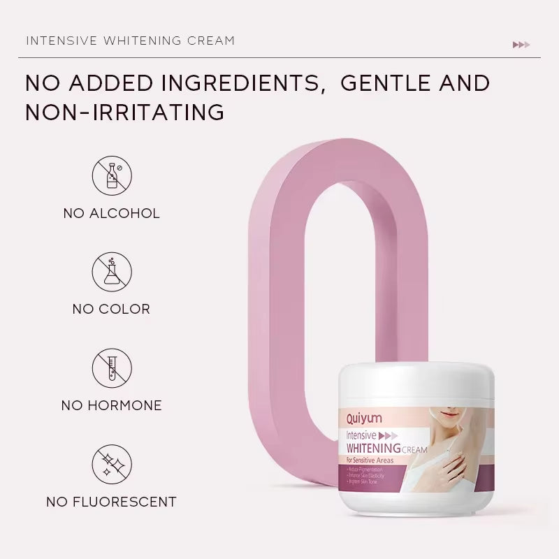Whitening Cream for Dark Skin Underarm Bleaching Armpit Lightening and Intimate Area Woman Moisturizer Korean Skin Care Products
