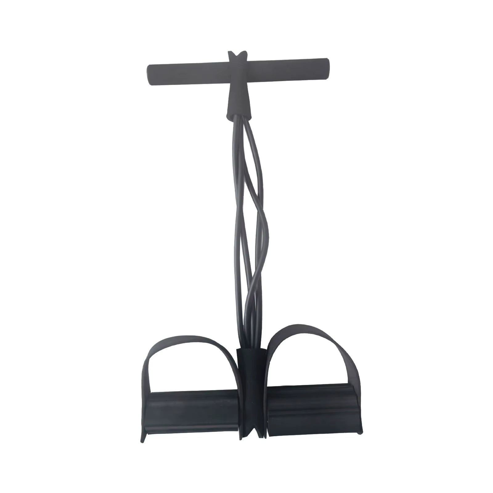 Four-Tube Pedal Tensioner Multi-Functional Household Fitness Equipment Yoga Abdominal Strengthening Elastic Band Tension Rope