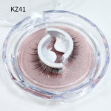 Reusable Adhesive Eyelashes New Arrival Wispy Thick Natural Eye Lashes Makeup Fake Eyelashes  