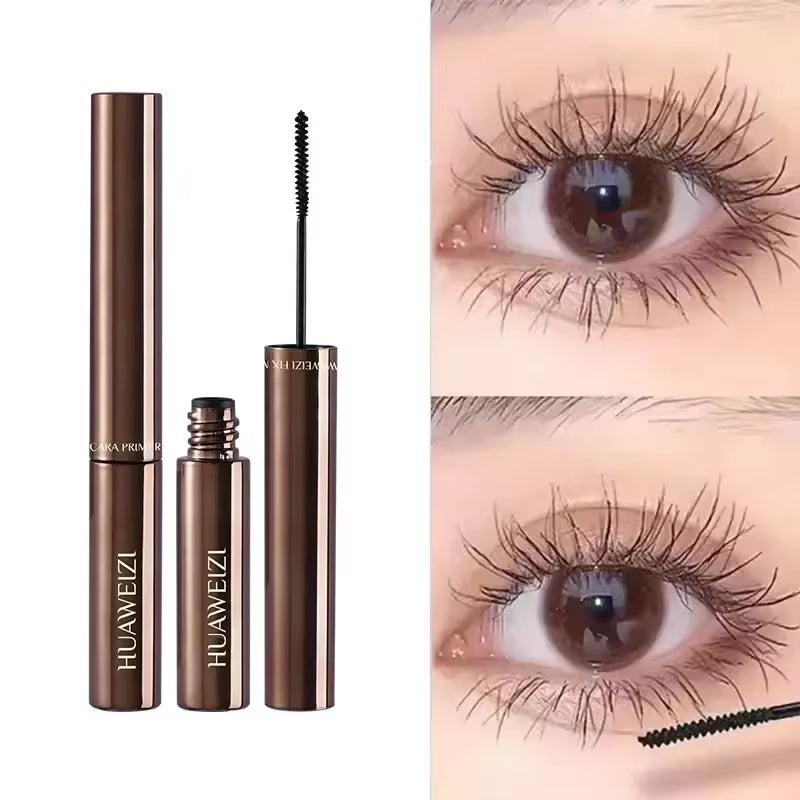 Waterproof 4D Mascara Thick Long Smudge-Proof Plump Encrypted Long-Lasting Curling Large Eye Makeup Makeup Tools