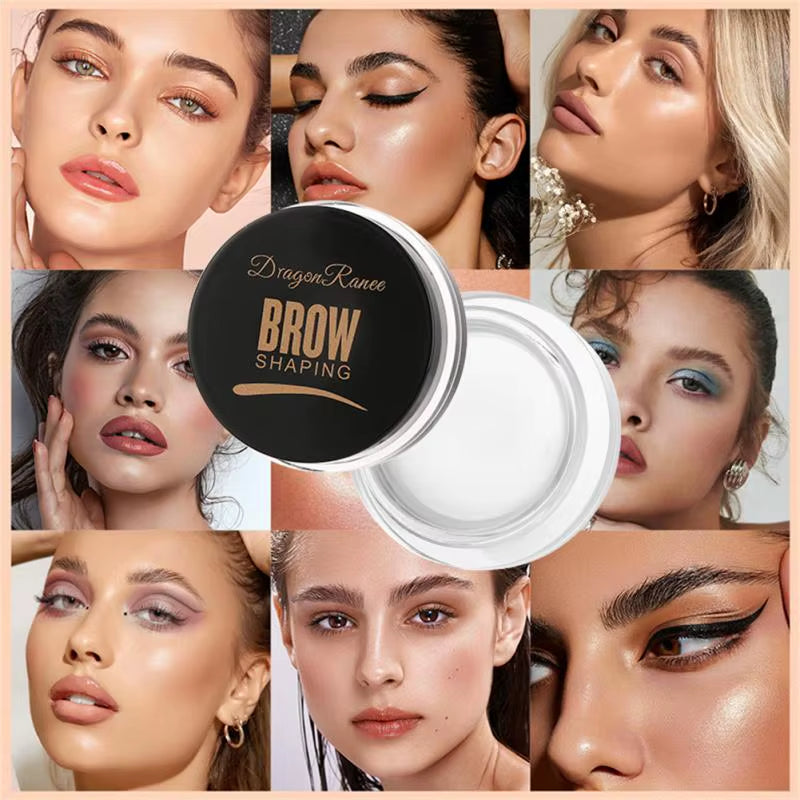 6 Color Eyebrow Cream Gel Tattoo Makeup Eye Brow Tint Long-Lasting Pigment Enhancer Eyebrow Enhancer with Brush Eyes Makeup