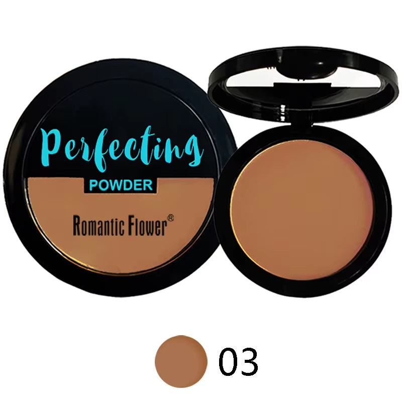 3-Color Dark Powder Bronze Powder Dark Skin Foundation Oil Control Concealer Brighten the Face Create Three-Dimensional Makeup