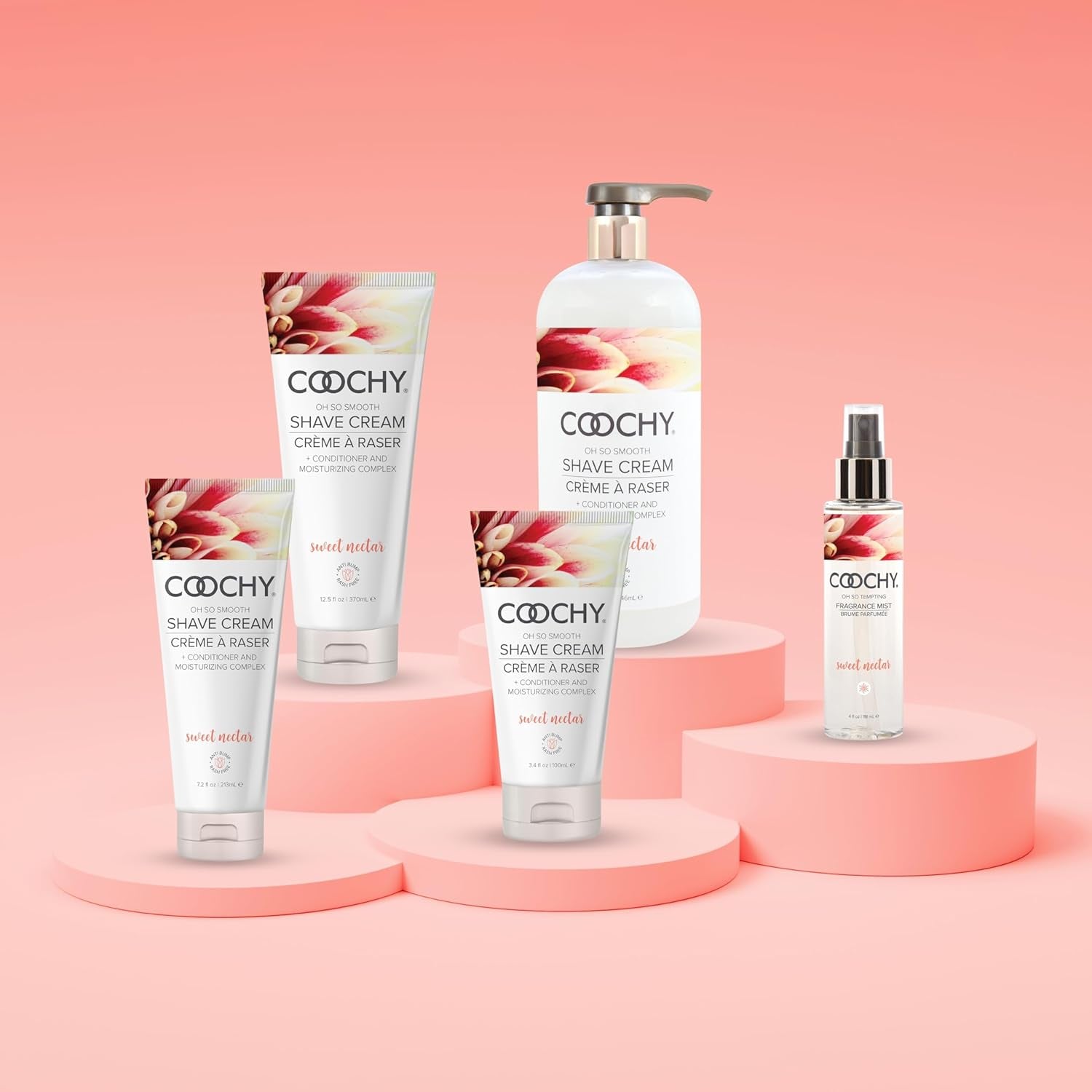 Shave Cream - Moisturizing Shave Lotion - Gentle Intimate Shaving Cream - for Bikini Area, Underarms, Legs & More - Rash-Free, Hydrating Formula - Sweet Nectar, 32 Oz