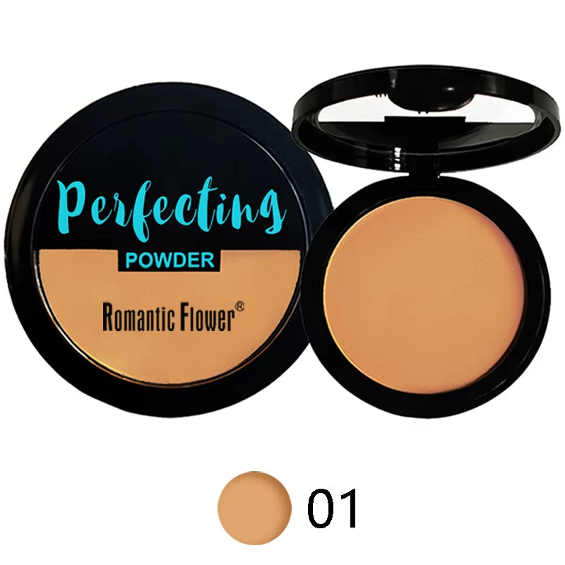 3-Color Dark Powder Bronze Powder Dark Skin Foundation Oil Control Concealer Brighten the Face Create Three-Dimensional Makeup