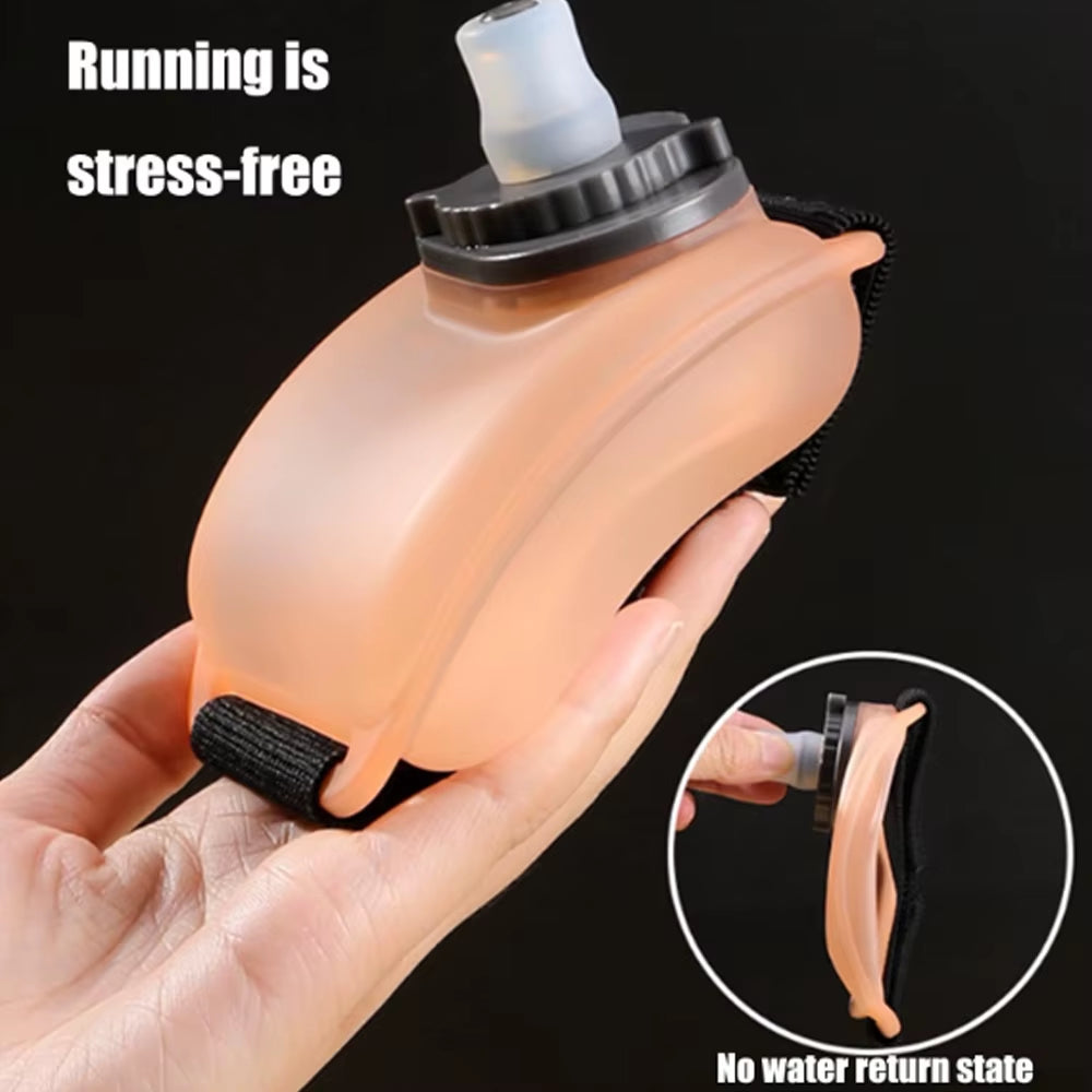 1Pcs Sports Arm Water Bottle, Silicone Wrist Mounted Water Cup for Running Cycling Hiking, Hands-Free Hydration for Outdoor Work