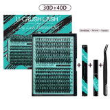 Split Self-Adhesive Solo Bundle Fake Lashes Set