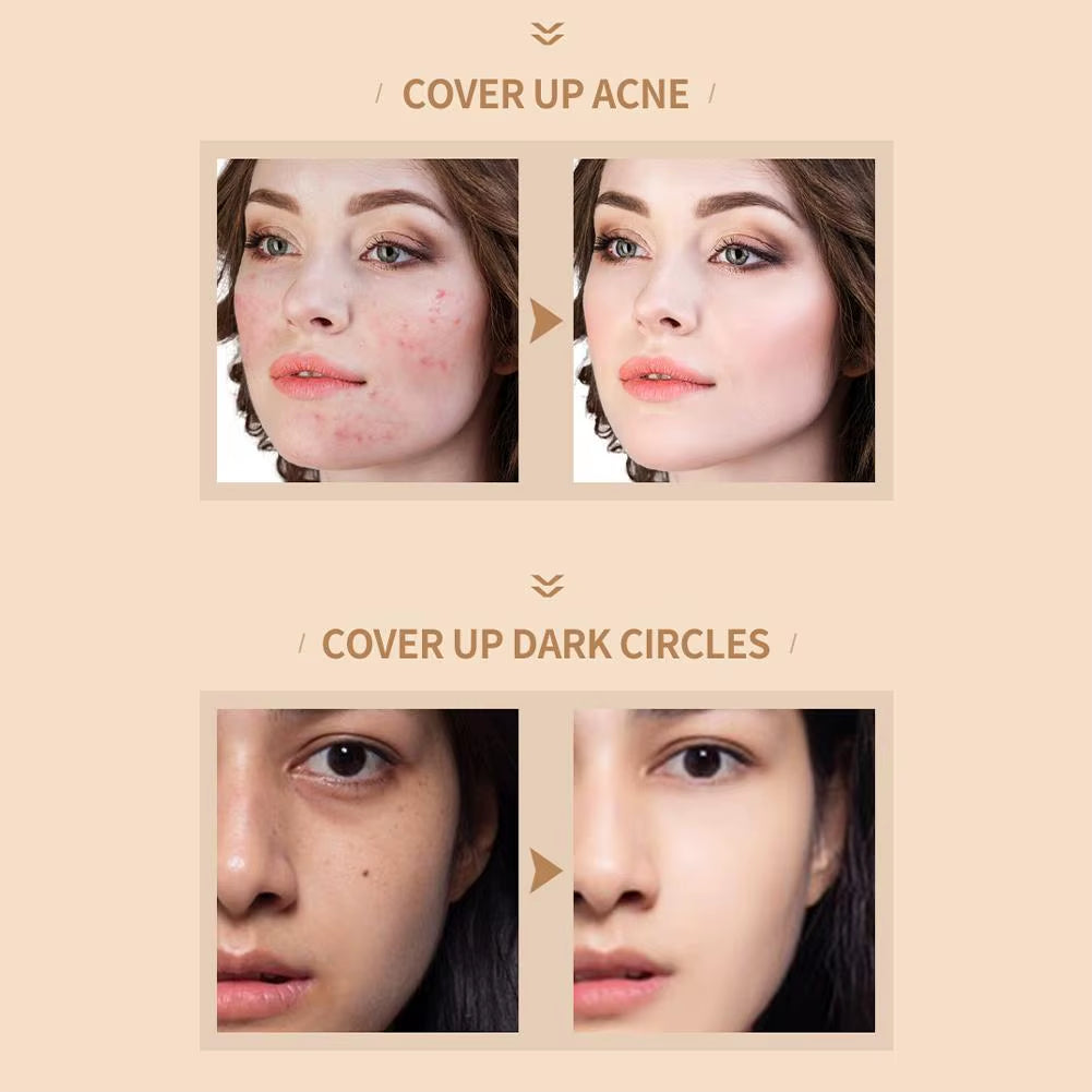 Invisible Pore Primer Stick Waterproof Pore Eraser Face Primer Makeup Base Oil-Control Moisturizing Fine Lines Isolation Make Up