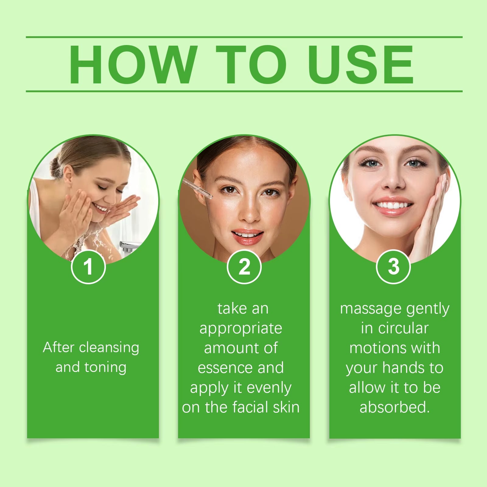 Green Tomato Pore Lifting Ampoule for Shrink Pores Dull Skin Smoothing Nourish Facial Contour Firming Face Hyaluronic Acid Serum