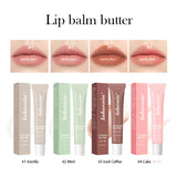 Summer Lip Balm Moisturizing Mirror Lip Gloss Lip Vanilla Mint Iced Coffee Cake Smell Lipstick Transparent Lip Oil Makeup
