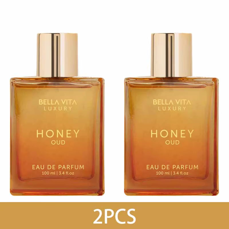 100ML Original Bella Vita Luxury Honey Oud Eau De Parfum Arabian Women'S Perfume Cologne Long-Lasting Unisex Fragrance Makeup