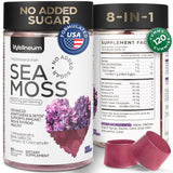 Multimineral Sea Moss Glow Gummies 3000 Mg Irish Seamoss for Immunity Thyroid