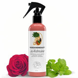 Loc Refresher Spray with Rosewater & Peppermint Natural Dreadlock Spray for Hair Growth, Moisture & Scalp Care – 4 Fl Oz