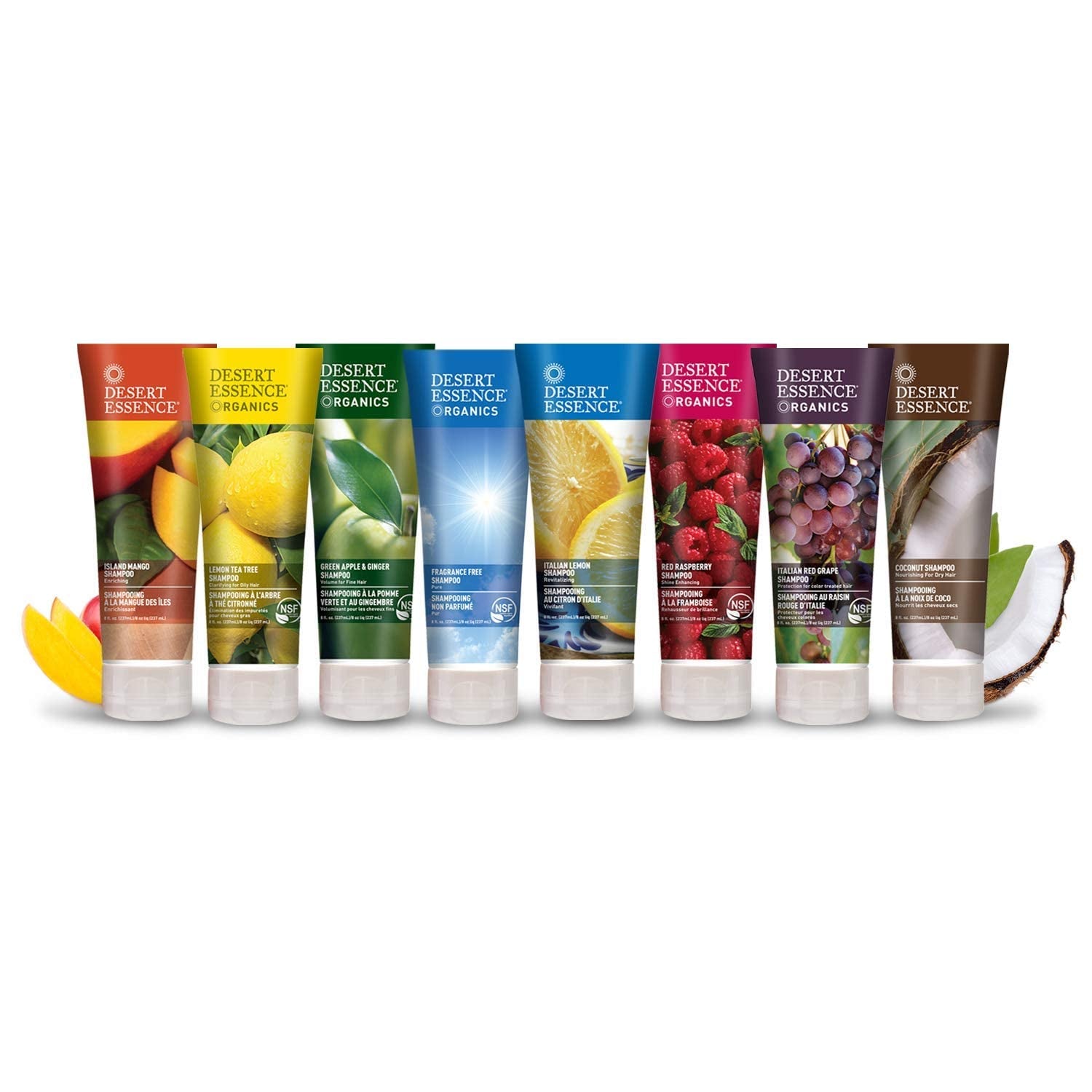 Coconut Shampoo & Conditioner Bundle - 8 Fl Ounce - Nourishing for Dry Hair - Delightful Scent - Refreshes Skin - Coconut Oil