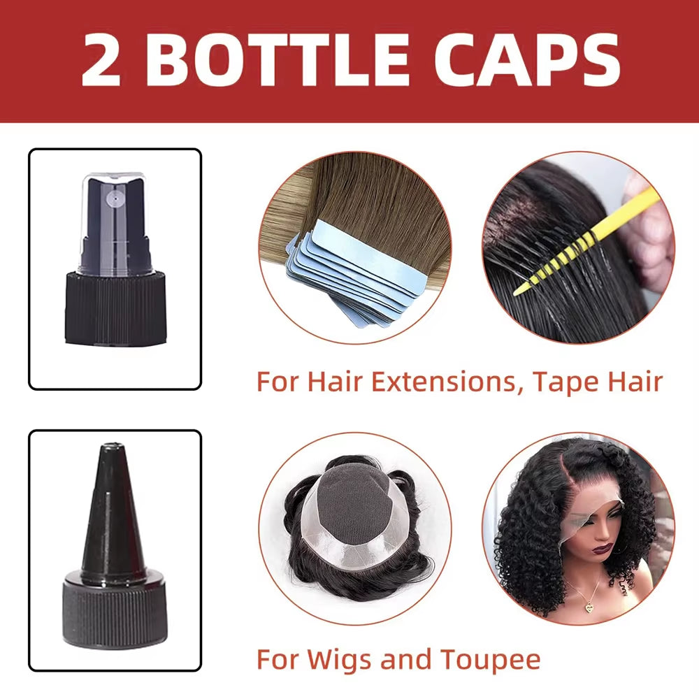 Tape in Extension Remover 118Ml,Wig Glue Remover Adhesive Fast Acting,Removes Hair Glue,Wig Tape,Double Sided Extension Tape